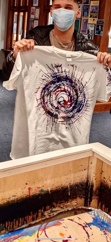 Spin Art T-Shirt - A2Z PARTY